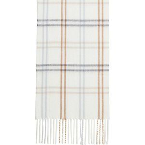 Steve Madden Womens Winter Mid-Weight Muffler Scarf Ivory O/S